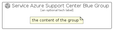 illustration for ServiceAzureSupportCenterBlueGroup