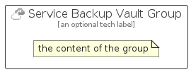 illustration for ServiceBackupVaultGroup