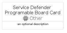 illustration for ServiceDefenderProgramableBoardCard