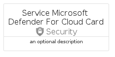 illustration for ServiceMicrosoftDefenderForCloudCard