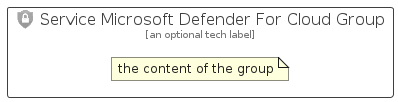 illustration for ServiceMicrosoftDefenderForCloudGroup