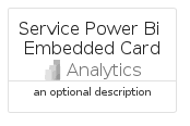 illustration for ServicePowerBiEmbeddedCard