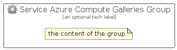 illustration for ServiceAzureComputeGalleriesGroup