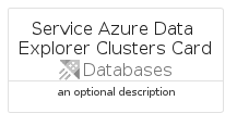 illustration for ServiceAzureDataExplorerClustersCard