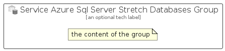 illustration for ServiceAzureSqlServerStretchDatabasesGroup