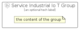 illustration for ServiceIndustrialIoTGroup