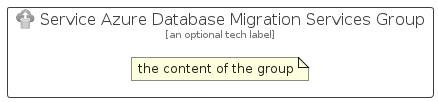 illustration for ServiceAzureDatabaseMigrationServicesGroup