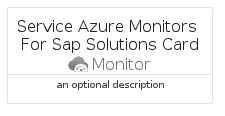 illustration for ServiceAzureMonitorsForSapSolutionsCard