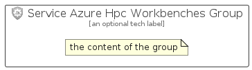 illustration for ServiceAzureHpcWorkbenchesGroup