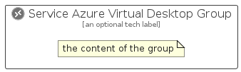 illustration for ServiceAzureVirtualDesktopGroup