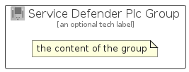 illustration for ServiceDefenderPlcGroup