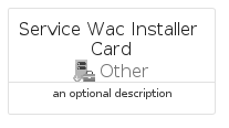 illustration for ServiceWacInstallerCard