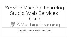 illustration for ServiceMachineLearningStudioWebServicesCard