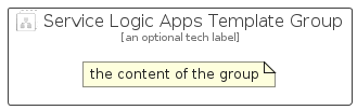 illustration for ServiceLogicAppsTemplateGroup
