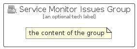 illustration for ServiceMonitorIssuesGroup