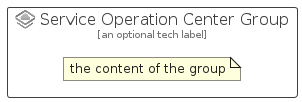 illustration for ServiceOperationCenterGroup