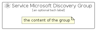 illustration for ServiceMicrosoftDiscoveryGroup