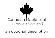 illustration for CanadianMapleLeaf