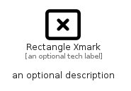 illustration for RectangleXmark