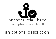 illustration for AnchorCircleCheck