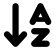 illustration of fontawesome-6/Solid/ArrowDownAZ