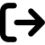 illustration of fontawesome-6/Solid/ArrowRightFromBracket