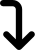 illustration of fontawesome-6/Solid/ArrowTurnDown