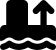 illustration of fontawesome-6/Solid/ArrowUpFromWaterPump