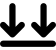 illustration of fontawesome-6/Solid/ArrowsDownToLine