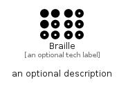 illustration for Braille