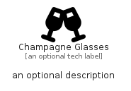 illustration for ChampagneGlasses