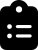 illustration of fontawesome-6/Solid/ClipboardList