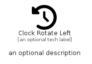 illustration for ClockRotateLeft