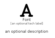 illustration for Font