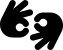 illustration of fontawesome-6/Solid/HandsAslInterpreting