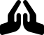 illustration of fontawesome-6/Solid/HandsPraying