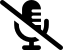 illustration of fontawesome-6/Solid/MicrophoneLinesSlash