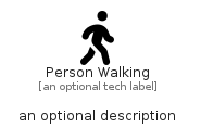 illustration for PersonWalking