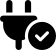 illustration of fontawesome-6/Solid/PlugCircleCheck