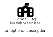 illustration for SchoolFlag