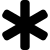 illustration of fontawesome-6/Solid/StarOfLife