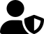 illustration of fontawesome-6/Solid/UserShield