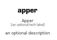 illustration for Apper