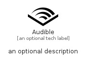 illustration for Audible