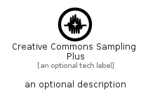 illustration for CreativeCommonsSamplingPlus