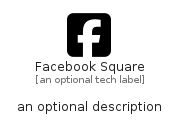 illustration for FacebookSquare