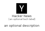 illustration for HackerNews