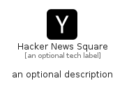 illustration for HackerNewsSquare