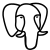 illustration of fontawesome/Brands/Postgresql