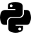 illustration of fontawesome/Brands/Python